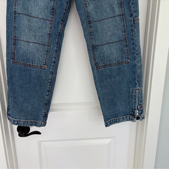 Princess Polly Barrel Jeans Size 4 - Picture 3 of 7